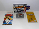 F-1 World Grand Prix (Nintendo 64) Pre-Owned: Game, Manual, 2 Inserts, and Box w/ Protector (Pictured)