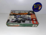 F-1 World Grand Prix (Nintendo 64) Pre-Owned: Game, Manual, 2 Inserts, and Box w/ Protector (Pictured)