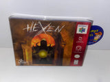 Hexen (Nintendo 64) Pre-Owned: Game, Manual, 2 Inserts, Tray, and Box w/ Protector (Pictured)