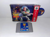 Toy Story 2: Buzz Lightyear to the Rescue (Nintendo 64) Pre-Owned: Game and Box w/ Protector (Pictured)