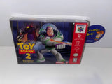 Toy Story 2: Buzz Lightyear to the Rescue (Nintendo 64) Pre-Owned: Game and Box w/ Protector (Pictured)