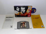 James Bond: Goldeneye 007 (Nintendo 64) Pre-Owned: Game, Manual, Insert, Tray, and Box w/ Protector (Pictured)