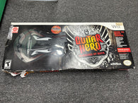 Guitar Hero Warriors of Rock - Wireless Controller [Black] (Nintendo Wii) Pre-Owned w/ Box (Pictured)