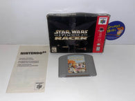 Star Wars Episode I Racer (Nintendo 64) Pre-Owned: Game, Insert, and Box w/ Protector (Pictured)