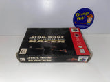 Star Wars Episode I Racer (Nintendo 64) Pre-Owned: Game, Insert, and Box w/ Protector (Pictured)