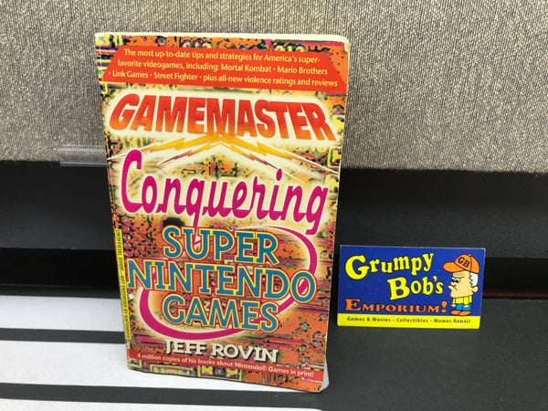 Gamemaster: Conquering Super Nintendo Games (Unofficial Guide) Pre-Owned (As Pictured)