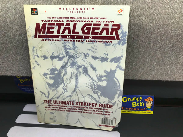 Metal Gear Solid: Official Mission Handbook (The Ultimate Strategy Guide) [Millenium Books Volume 3] Pre-Owned (Damaged) (As Pictured)