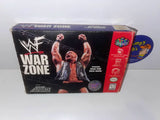 WWF War Zone (Nintendo 64) Pre-Owned: Game, 3 Inserts, Poster, Tray, and Box w/ Protector (Pictured)