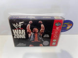 WWF War Zone (Nintendo 64) Pre-Owned: Game, 3 Inserts, Poster, Tray, and Box w/ Protector (Pictured)