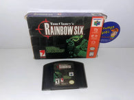 Rainbow Six (Tom Clancy's) (Nintendo 64) Pre-Owned: Game, and Box w/ Protector (Pictured)