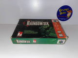 Rainbow Six (Tom Clancy's) (Nintendo 64) Pre-Owned: Game, and Box w/ Protector (Pictured)