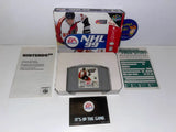 NHL 99 (Nintendo 64) Pre-Owned: Game, 3 Inserts, Tray, and Box w/ Protector (Pictured)