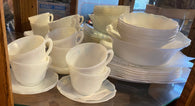 1930's Depression Ware (32 pieces / Service for Six) (Macbeth-Evans Monax American Sweetheart) Pre-Owned (In-Store Sale and Pick Up ONLY)
