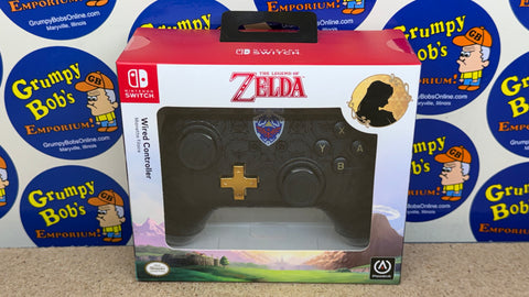 Wired Controller: The Legend of Zelda - Shadow Edition - PowerA (Nintendo Switch) NEW