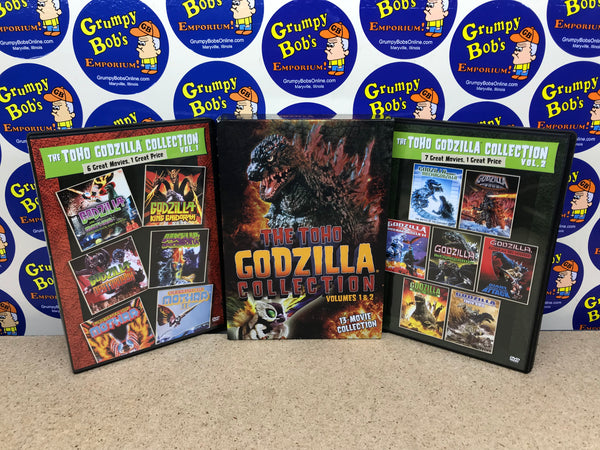 The ToHo Godzilla Collection Volumes 1 & 2: 13 Movie Collection (DVD) Pre-Owned (As Pictured)