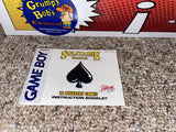 Solitaire Fun Pak (Game Boy) Pre-Owned: Game, Manual, Tray, Protective Case, and Box