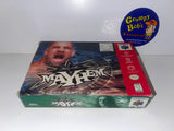 WCW Mayhem (Nintendo 64) Pre-Owned: Game, Insert, Tray, and Box w/ Protector (Pictured)