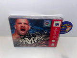 WCW Mayhem (Nintendo 64) Pre-Owned: Game, Insert, Tray, and Box w/ Protector (Pictured)