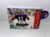 Madden 2002 (Nintendo 64) Pre-Owned: Game and Box w/ Protector (Pictured)