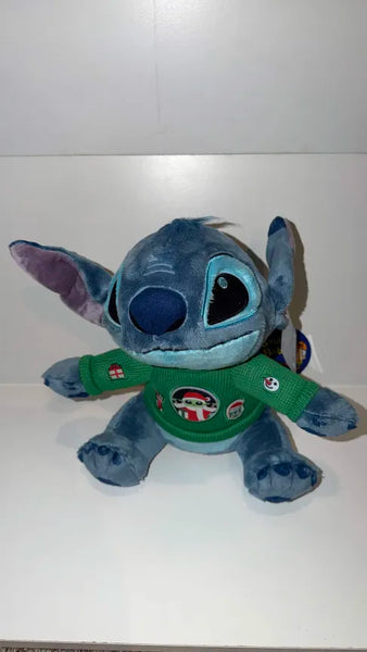 Disney Lilo & Stitch: Red Holiday Sweater - Stitch Star Wars [Unleash the Holidays] PLUSH - 12in (Just Play) NEW