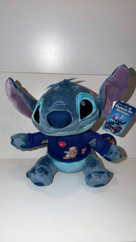 Disney Lilo & Stitch: Red Holiday Sweater - Stitch Mickey [Unleash the Holidays] PLUSH - 12in (Just Play) NEW