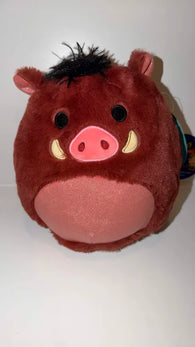 FuzzAMallows: Lion King - Pumbaa PLUSH - 8in (Squishmallows) NEW