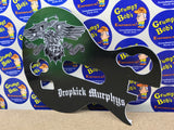 Faceplate for Les Paul Guitar Hero Controller: Dropkick Murphys Edition (Xbox 360 / Playstation 3) Pre-Owned (As Pictured)