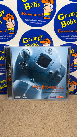 Web Browser 2.0 with SegaNet & Full Version of Sega Swirl Game (Sega Dreamcast) Pre-Owned
