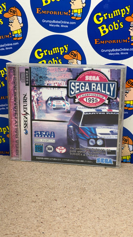 Sega Rally Championship 1995 (Japanese Import) (Sega Saturn) Pre-Owned