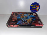 Uninvited (Nintendo) Pre-Owned: Game, Slipcover, Styrofoam Spacer, and Box w/ Protector (Pictured)