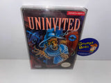 Uninvited (Nintendo) Pre-Owned: Game, Slipcover, Styrofoam Spacer, and Box w/ Protector (Pictured)