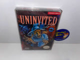 Uninvited (Nintendo) Pre-Owned: Game, Slipcover, Styrofoam Spacer, and Box w/ Protector (Pictured)