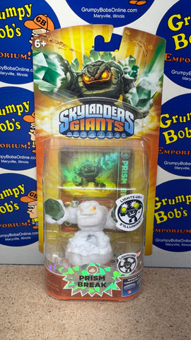 Prism Break [LightCore] White Flocked (Skylanders Giants) New (As Pictured)