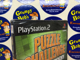 Puzzle Challenge: Crosswords and More (Playstation 2) NEW (As Pictured)