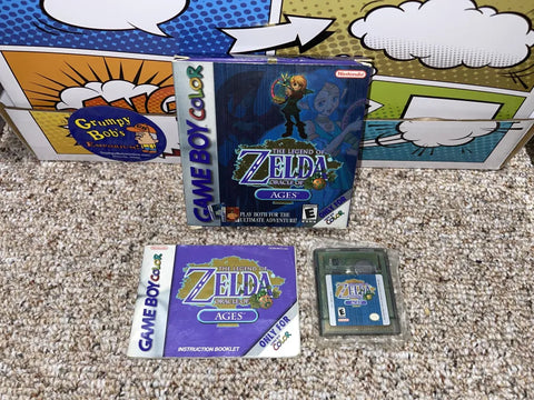 The Legend of Zelda: Oracle Of Ages (Game Boy Color) Pre-Owned: Game, Manual, and Box