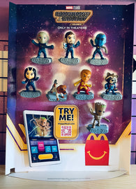 Marvel Guardians of the Galaxy Vol. 3: In-Store Happy Meal Toy Promo Display (S164046) (2023 McDonald's) Pre-Owned