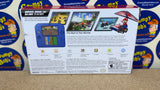System - Electric Blue 2 (Blue & Black) (Nintendo 2DS) Pre-Owned w/ Stylus, Charger, Quick Start Insert, AR Cards, Cardboard Insert, and Mario Kart 7 Edition Box (Matching Serial Number) (As Pictured)