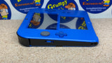 System - Electric Blue 2 (Blue & Black) (Nintendo 2DS) Pre-Owned w/ Stylus, Charger, Quick Start Insert, AR Cards, Cardboard Insert, and Mario Kart 7 Edition Box (Matching Serial Number) (As Pictured)