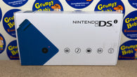 System - Matte Blue (Nintendo DSi) Pre-Owned in Box w/ Stylus, Charger, 6 Inserts, Manual, and Box (Matching Serial Number) (As Pictured)