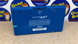 System - Matte Blue (Nintendo DSi) Pre-Owned in Box w/ Stylus, Charger, 6 Inserts, Manual, and Box (Matching Serial Number) (As Pictured)