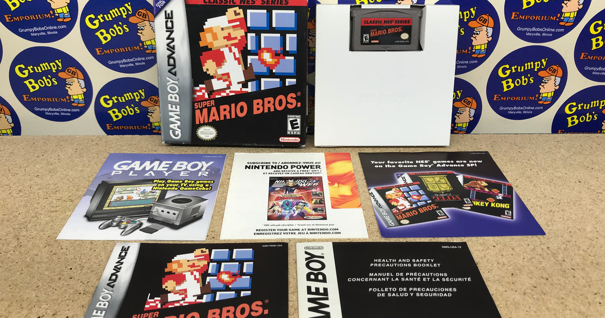 Super Mario Bros [Classic NES Series] (Game Boy Advance) Pre-Owned: Ga ...