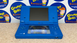 System - Matte Blue (Nintendo DSi) Pre-Owned in Box w/ Stylus, Charger, 6 Inserts, Manual, and Box (Matching Serial Number) (As Pictured)