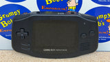 System - Black - Backlight & USB C Charging Port MOD (Nintendo Game Boy Advance) Pre-Owned w/ Black Carrying Case (See listing notes) (As Pictured)