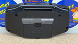 System - Black - Backlight & USB C Charging Port MOD (Nintendo Game Boy Advance) Pre-Owned w/ Black Carrying Case (See listing notes) (As Pictured)