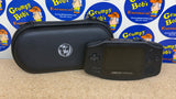 System - Black - Backlight & USB C Charging Port MOD (Nintendo Game Boy Advance) Pre-Owned w/ Black Carrying Case (See listing notes) (As Pictured)