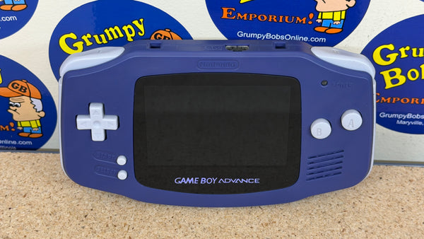 System - Indigo - Backlight MOD (Nintendo Game Boy Advance) Pre-Owned (See listing notes) (As Pictured)