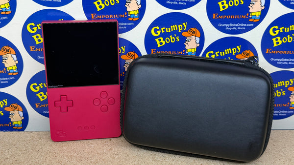 System - Berry (Analogue Pocket) Pre-Owned w/ Carrying Case (As Pictured)