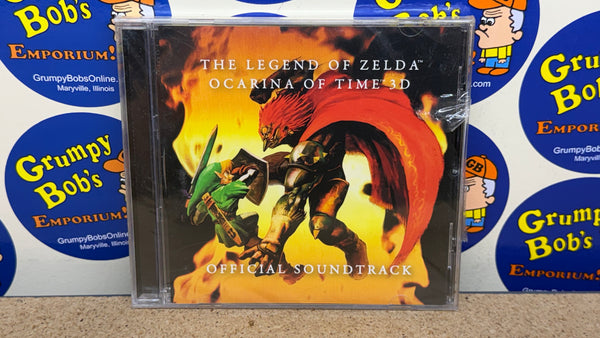 The Legend of Zelda: Ocarina of Time 3D [Official Soundtrack] (Club Nintendo) (Audio CD) NEW (As Pictured)