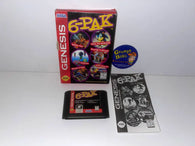 6-Pak (Golden Axe, Sonic The Hedgehog, Columns, Streets of Rage, Revenge of Shinobi, and Super Hang-On) (Sega Genesis) Pre-Owned: Game, Manual, and Box (Pictured)