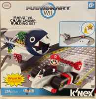 K'NEX Wii Mario Kart - Mario Vs Chain Chomp Building Set (2012) New in Open Box